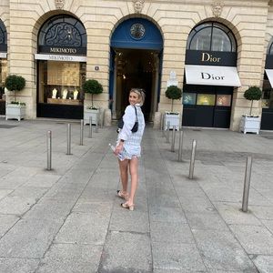 Two piece short and vest set